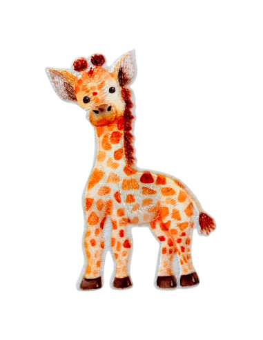 Appliques, Patch, Écusson thermocollant : Girafe