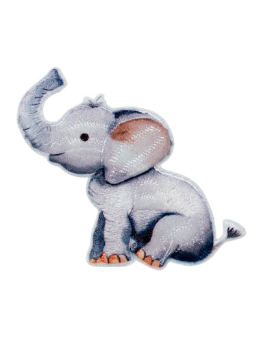 Applicatie, Patch, Strijkapplicatie: Olifant