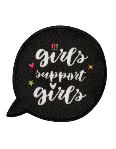 Appliqué, Patch, Iron-on:  De drie uitroeptekens !!! © Girls support