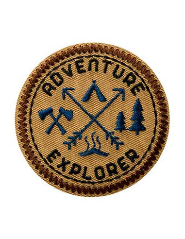 Applicatie, Patch, Strijkapplicatie: Adventure Explorer