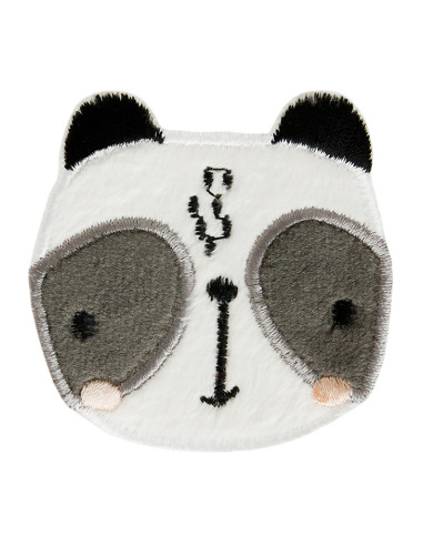 Applicatie, Patch, Strijkapplicatie: Panda - kop