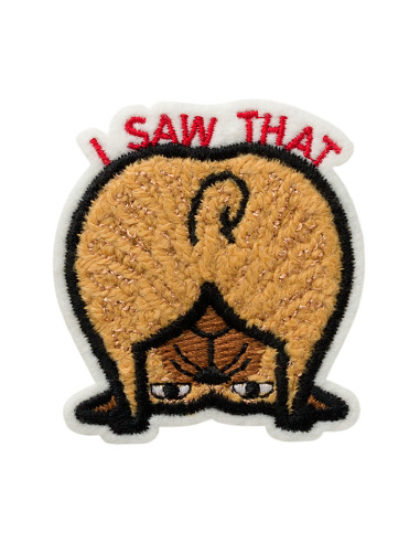 Appliques, Patch, Écusson thermocollant : I saw that Chien