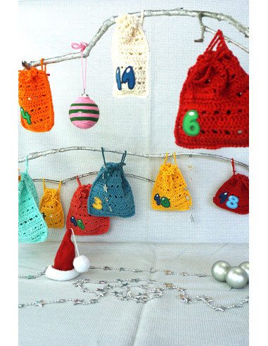 PDF Download Fiche crochet "Calendrier de l'Avent"