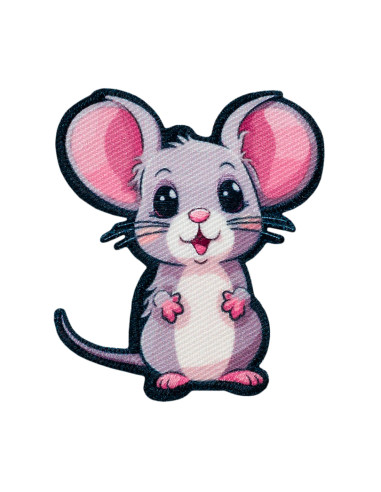 Appliques, Patch, Écusson thermocollant: Souris