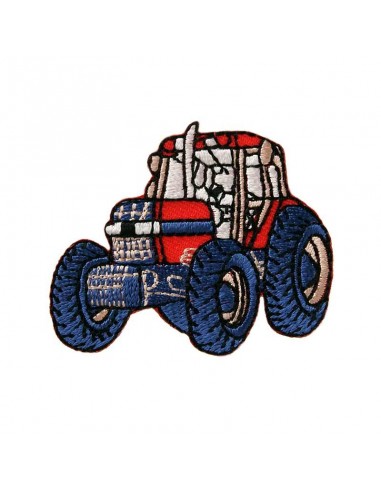 Appliques, Patch, Écusson thermocollant : Petit tracteur rouge