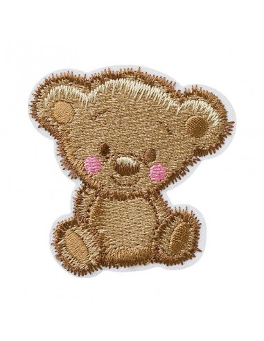 Applicatie, Patch, Strijkapplicatie: Teddybeer ruig