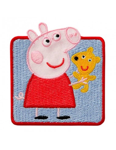 Application, Patch, Repassant : Peppa Pig© avec Teddy