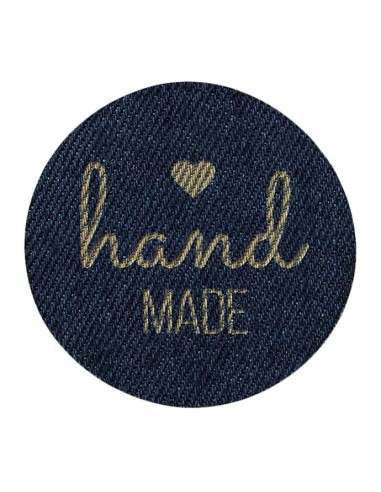 Applicatie, Patch, Strijkapplicatie: Handgemaakt - Jeans