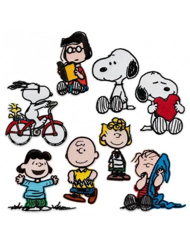 Applicatie, patch, Iron-on: sorteer 10 - Peanuts© Snoopy