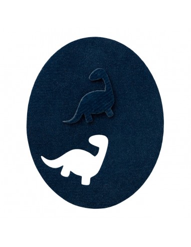 Application,Patch: Patch 2pcs Bleu Dino