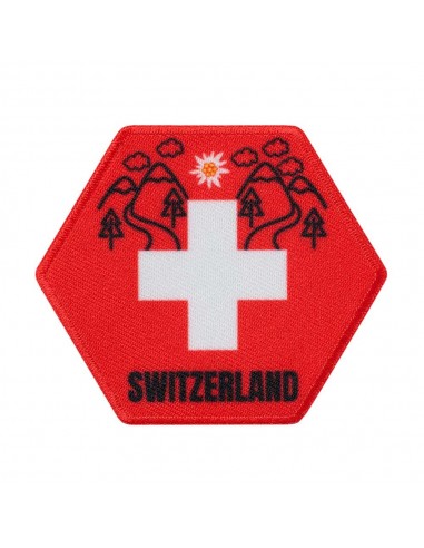 Appliqué, Patch, Iron-on: Honingraat Zwitserland