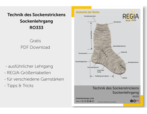 Technik des Sockenstrickens R0333